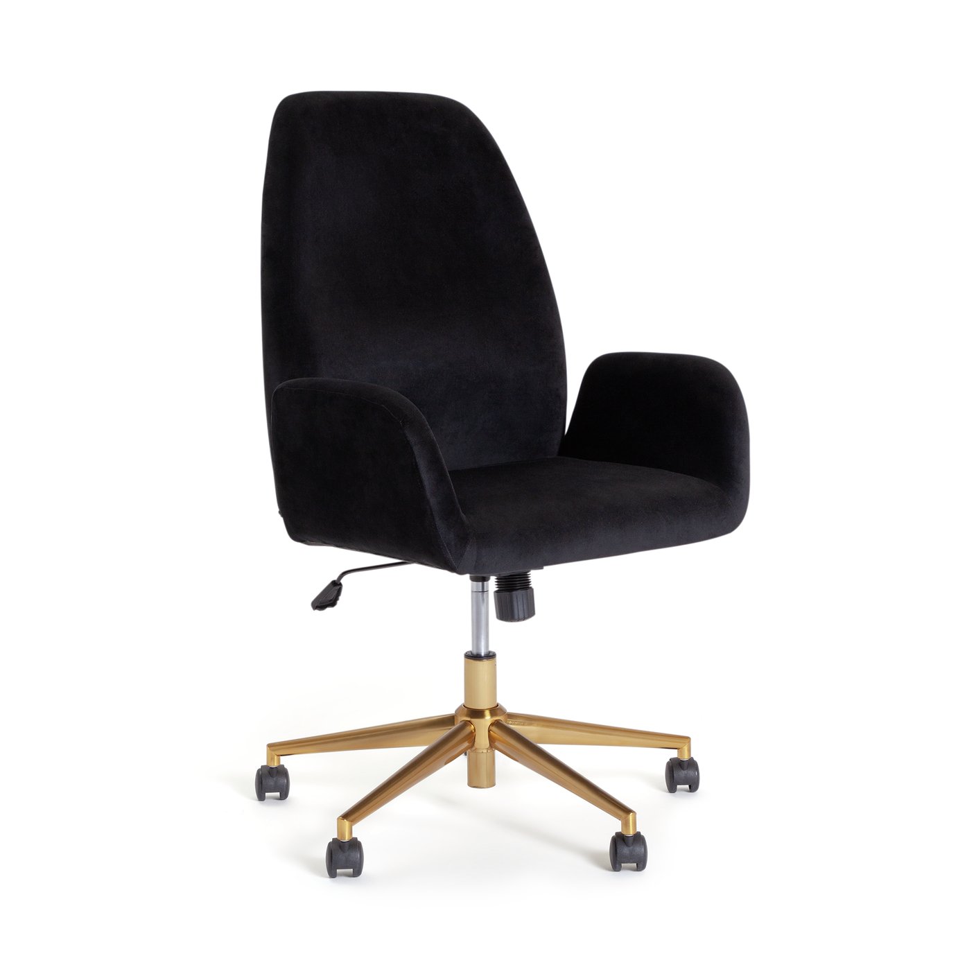 Habitat Clarice Velvet Office Chair