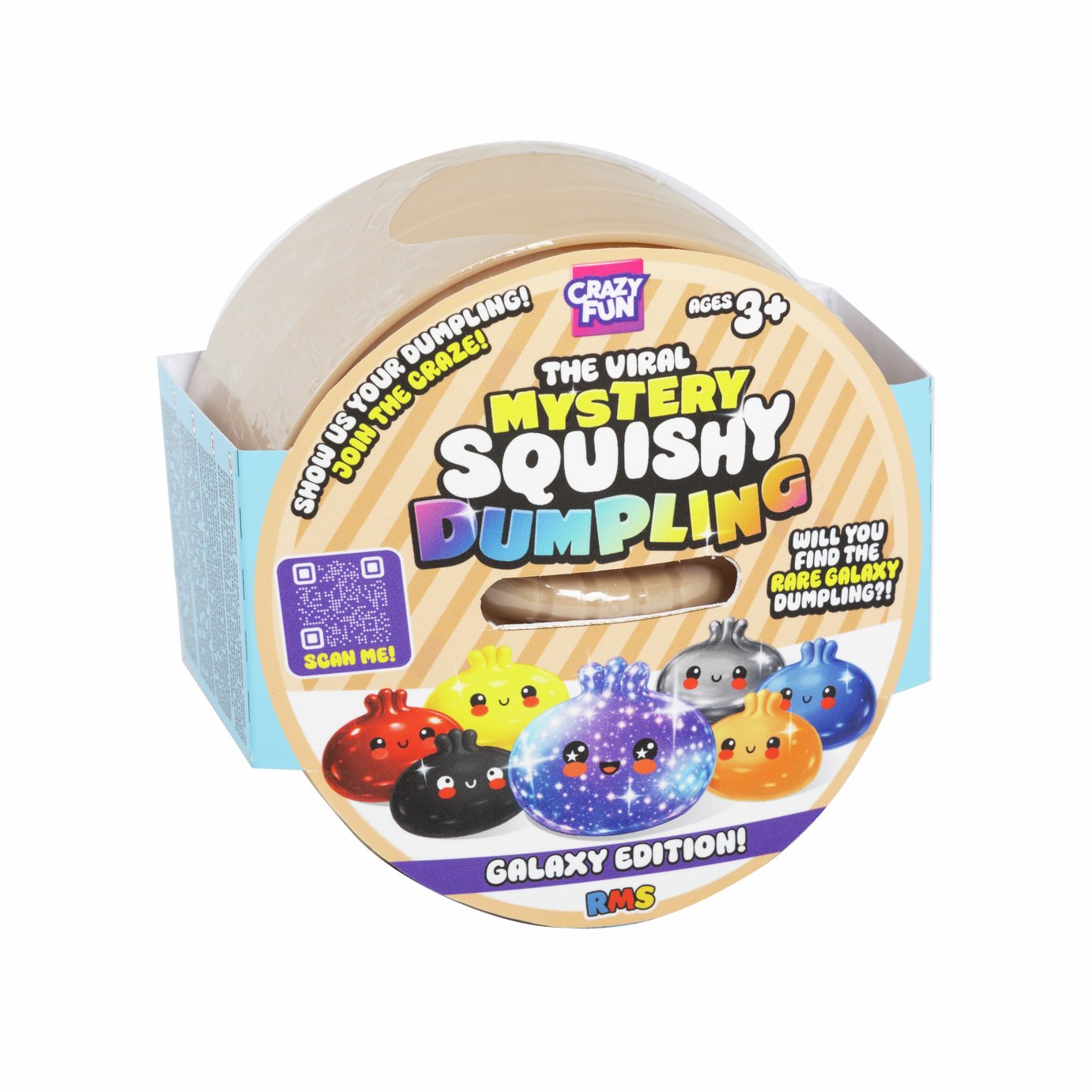 Crazy Fun Mystery Dumpling Galaxy Edition Plush