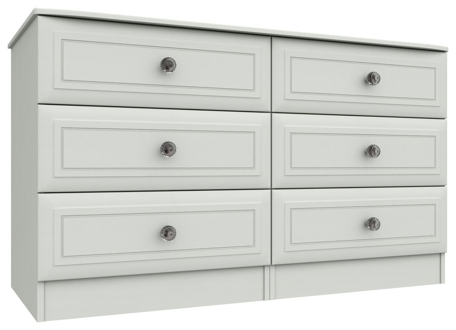 Rendlesham  6 Drawer Chest - White