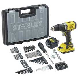 Stanley Fatmax 18V Cordless Brushless Hammer Drill Set