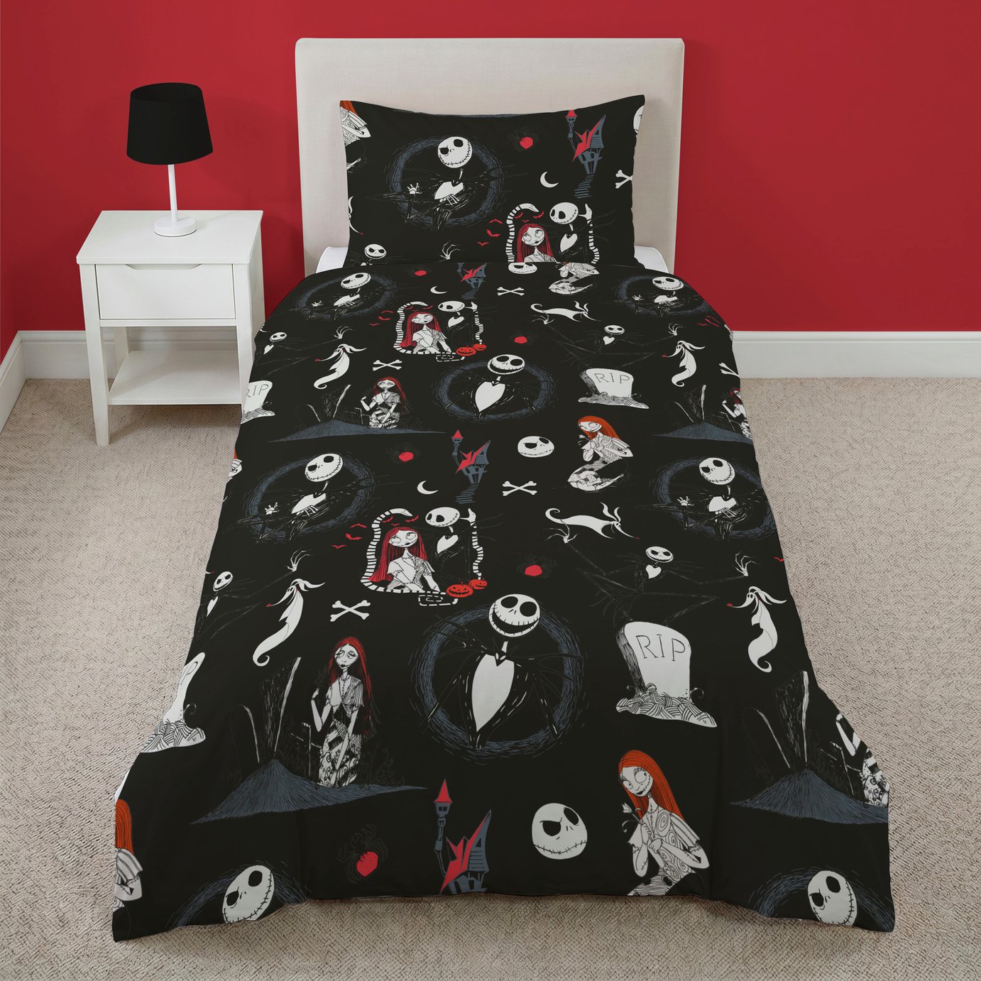 Disney Kids Nightmare Before Christmas Bedding Set