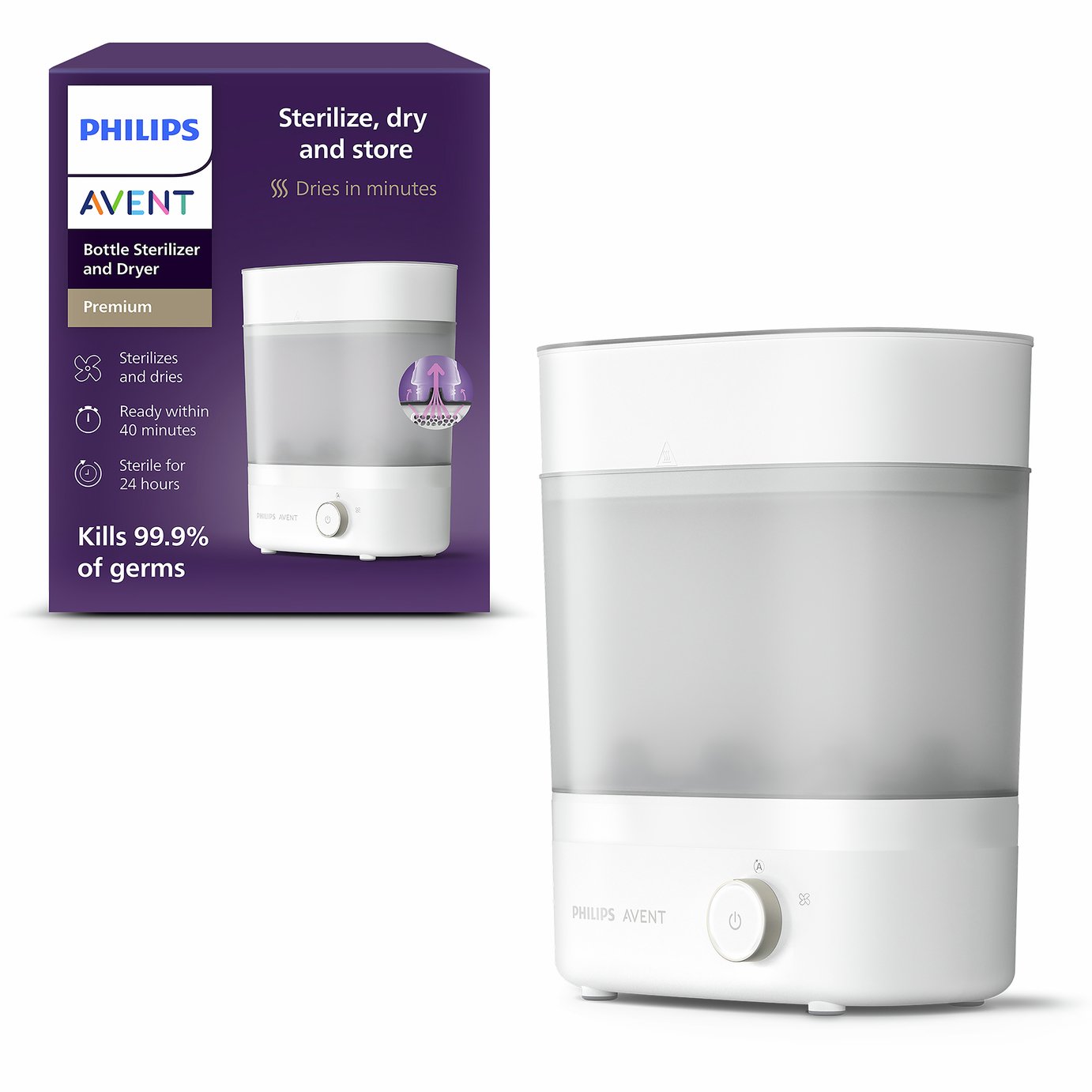 Philips Avent Advanced Baby Bottles Steriliser & Dryer