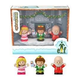 Little People Collector Elf Santa's Workshop, Special Movie Edition Set