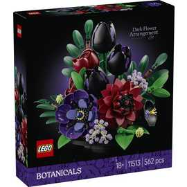 LEGO Botanicals Dark Flower Arrangement Building Set for Adults 11513 PREORDER