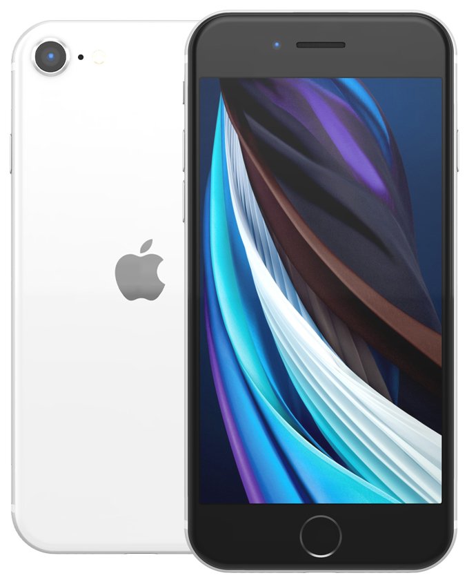 SIM Free Refurbished iPhone SE 64GB Mobile Phone - White