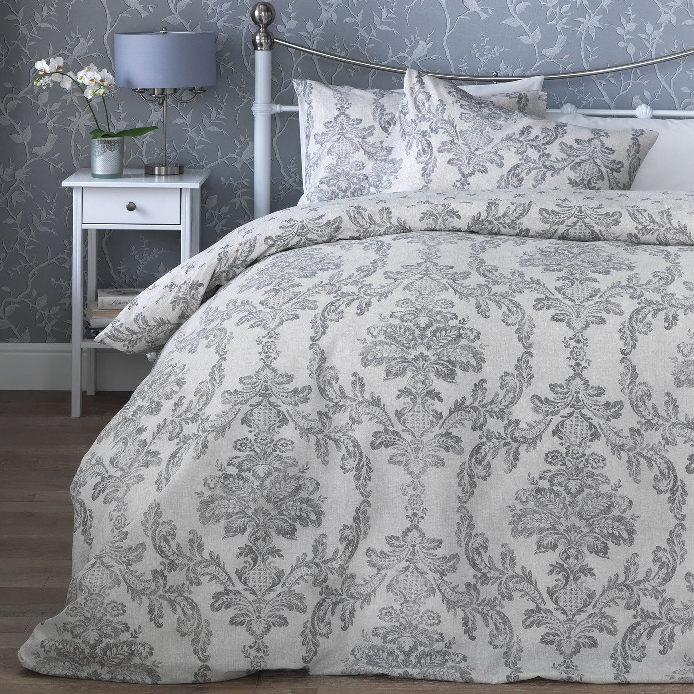 Argos Home Damask Bedding Set