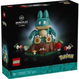 LEGO Pokémon Munchlax Collectible Figure Building Set for Adults 72150 PREORDER