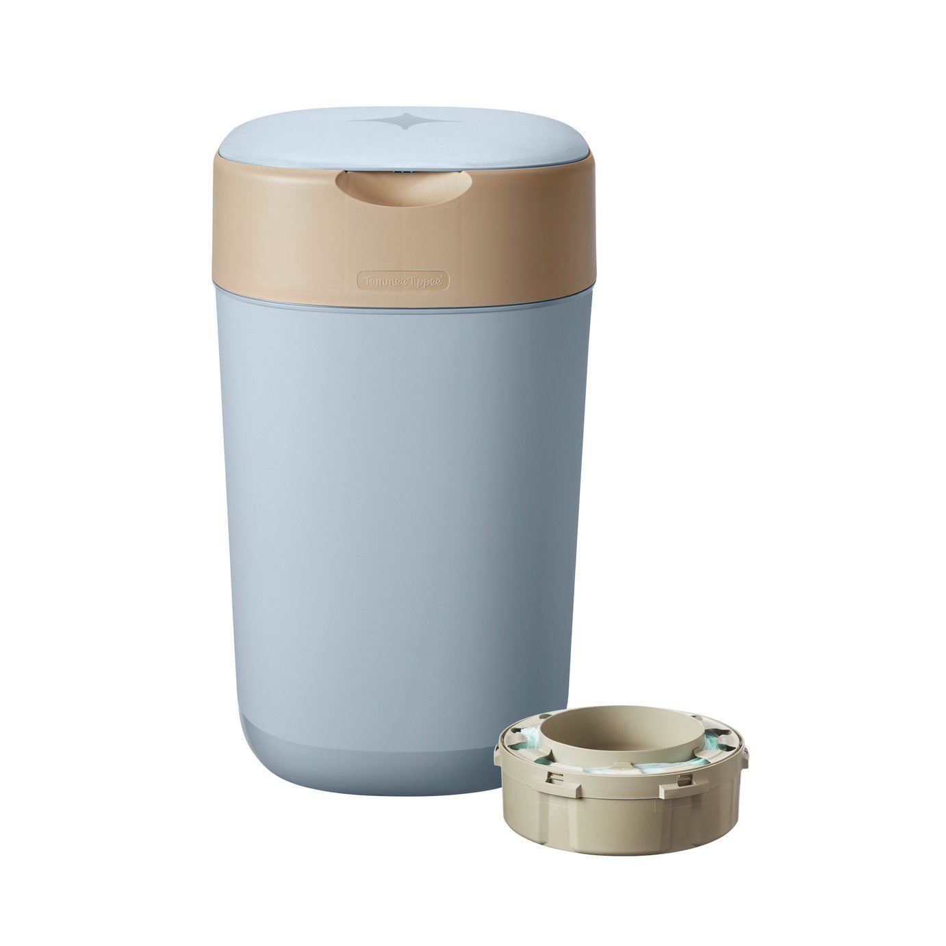 Tommee Tippee Twist & Click Nappy Bin Starter Pack - Blue