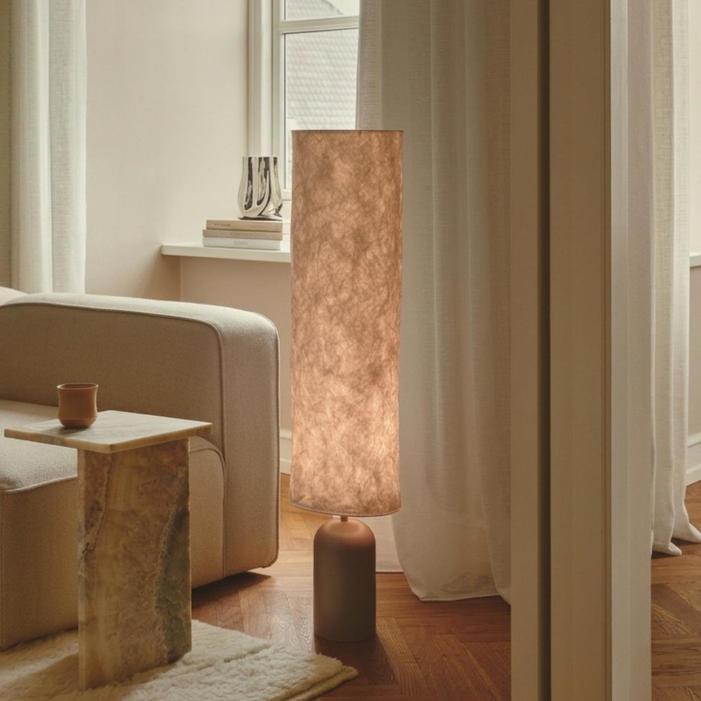 Nordlux Talli Paper Statement Floor Lamp - Brown
