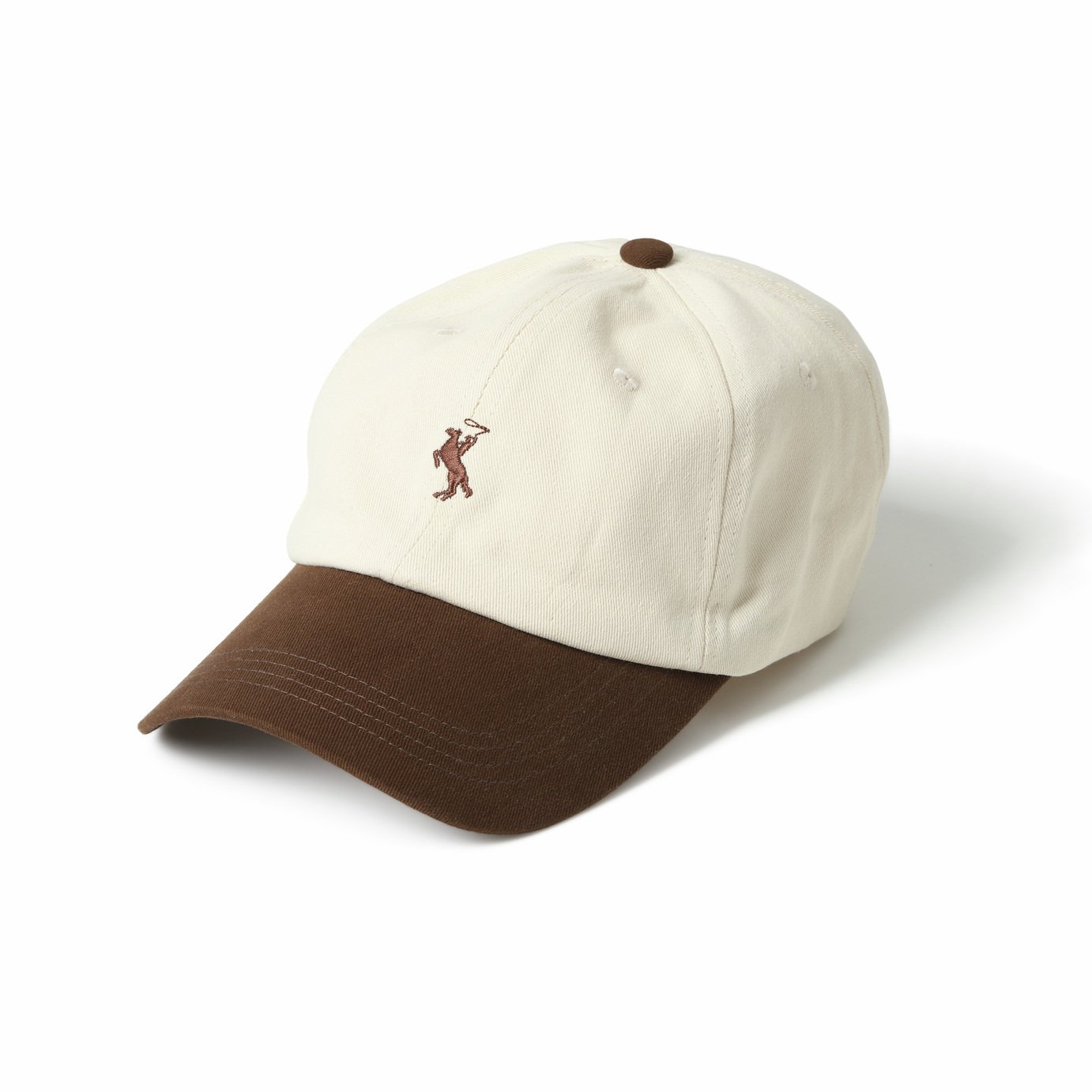 Freedom Brown and Cream Cowboy Motif Baseball Cap