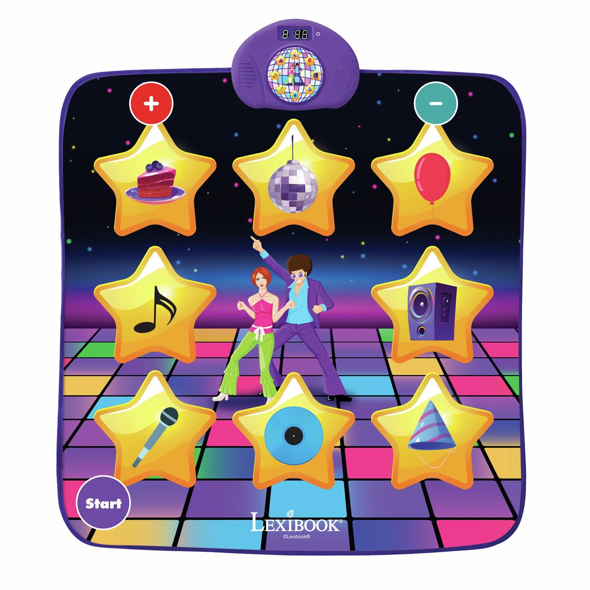 Lexibook Electronic Bluetooth Dance Mat