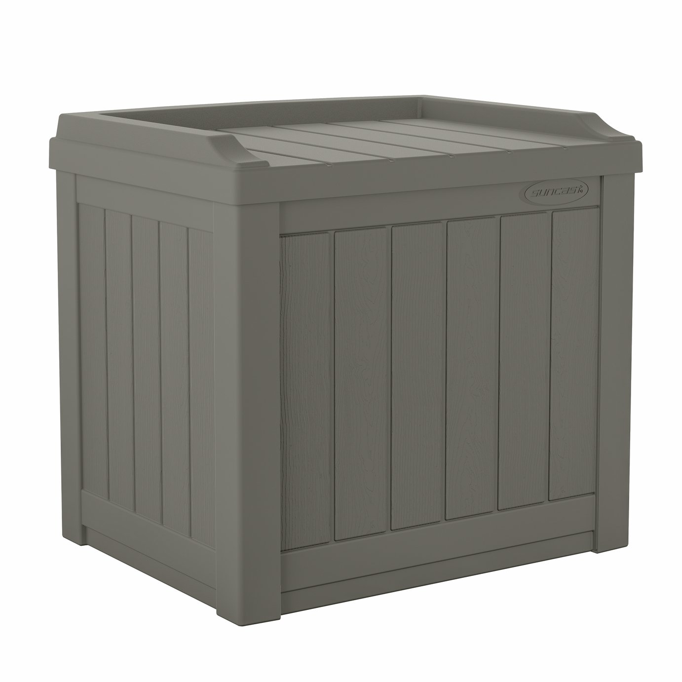 Suncast 83L Florida Storage Box - Stone Grey