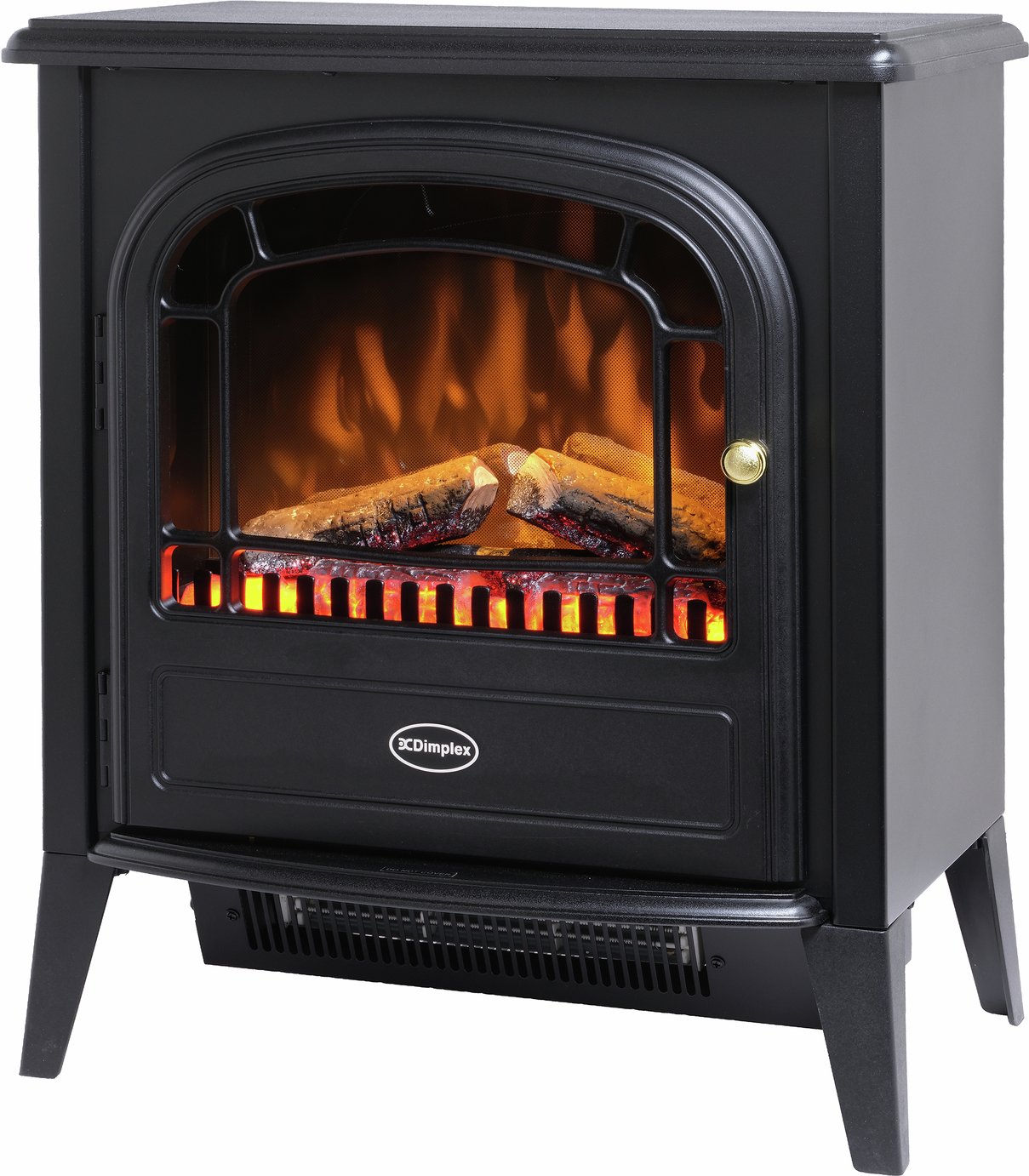 Dimplex Club Optiflame 2kW Electric Stove Fire - Black