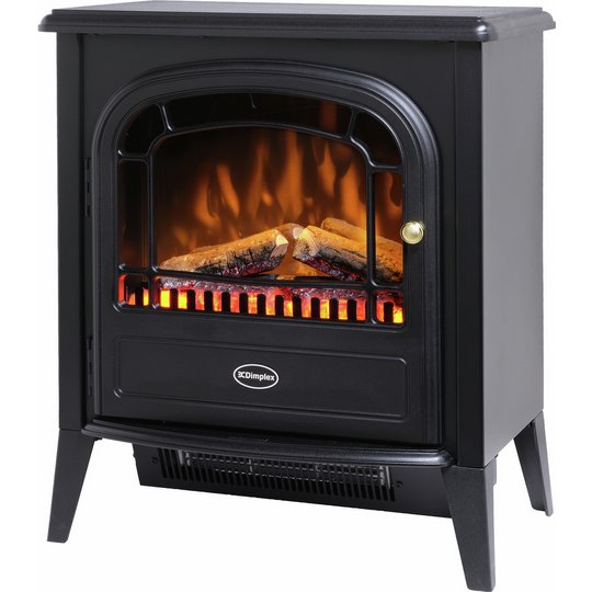 Dimplex Club Optiflame 2kW Electric Stove Fire - Black