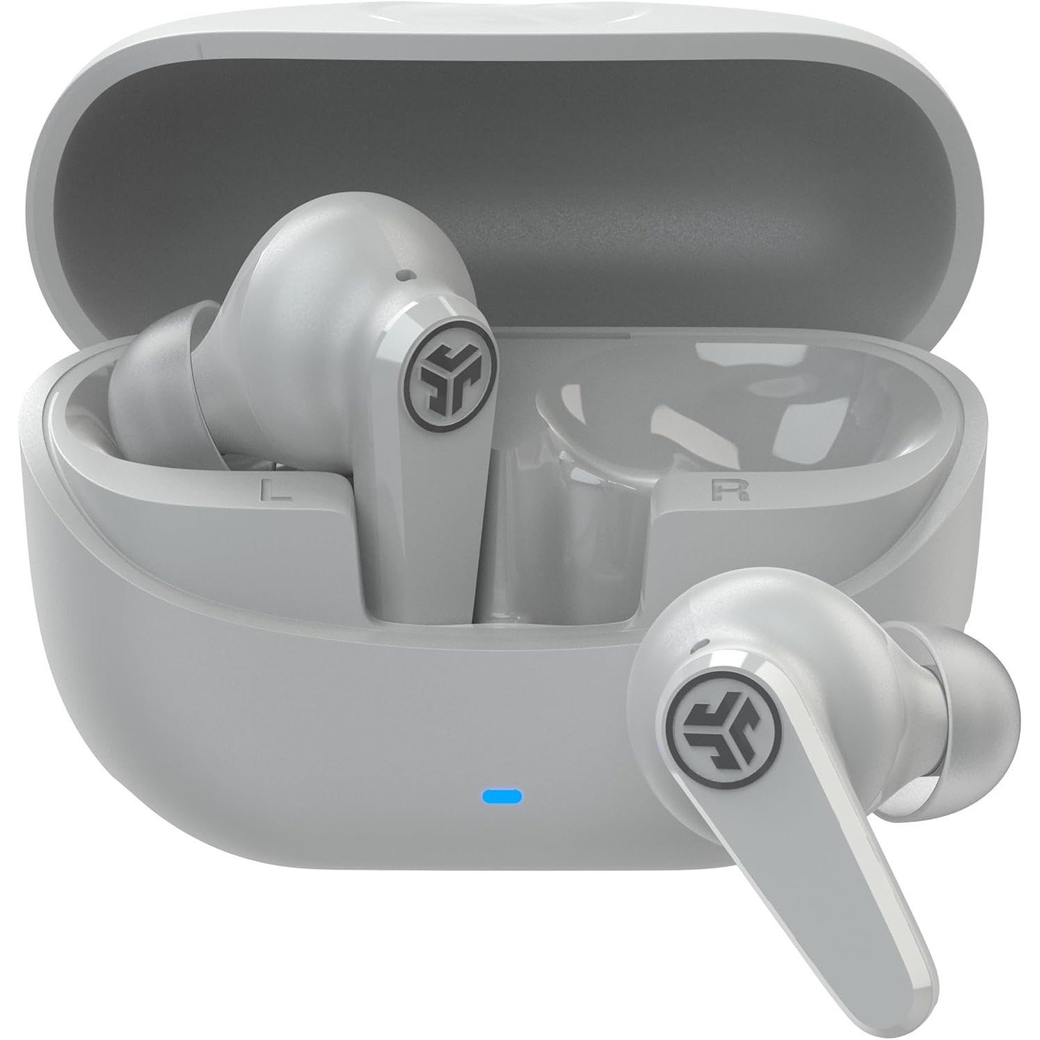 JLab Go Pods ANC True Wireless Earbuds - Cloud White
