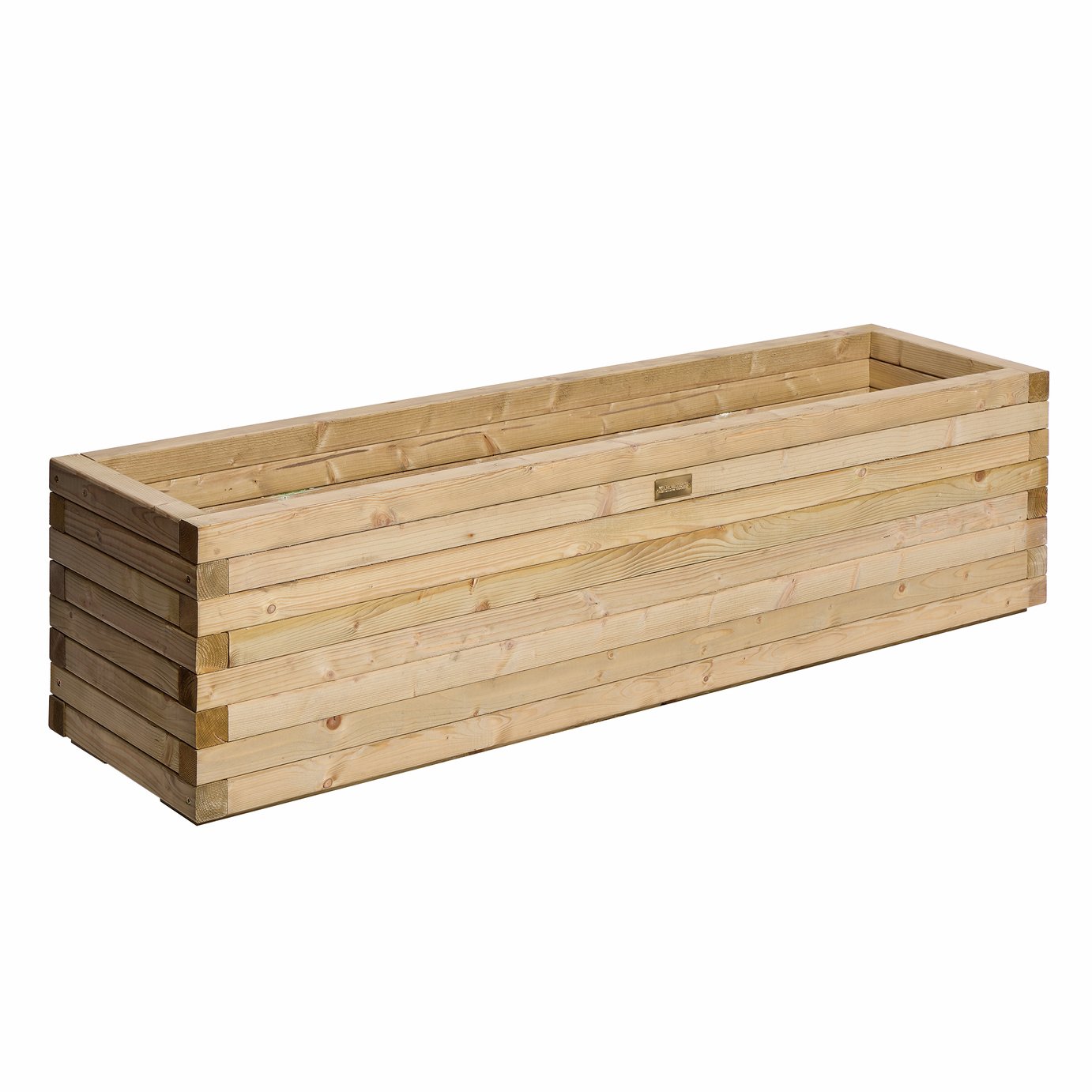 Rowlinson 150cm Premier Patio Trough Wooden Planter