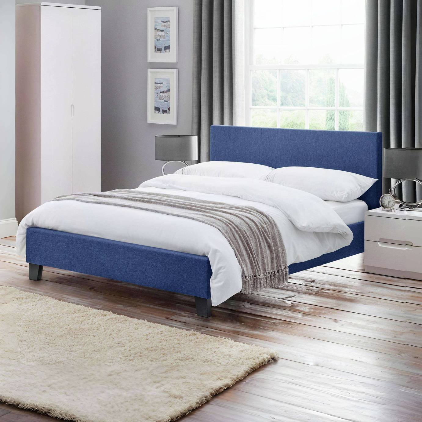 Julian Bowen Rialto Linen Bedframe