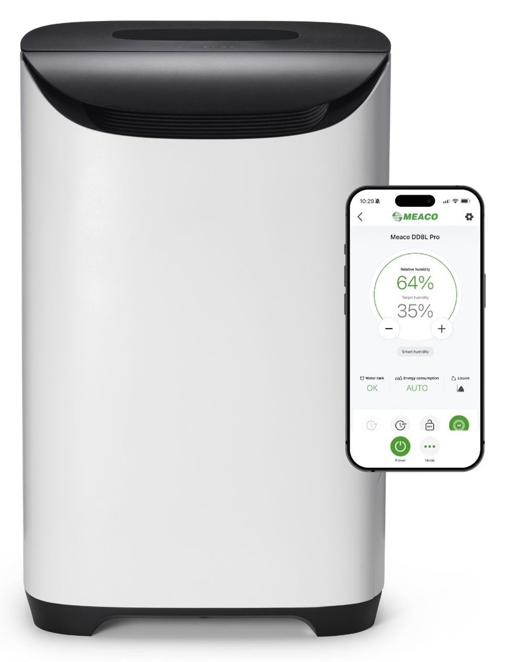 MeacoDry DD8L Pro 8L Desiccant Dehumidifier