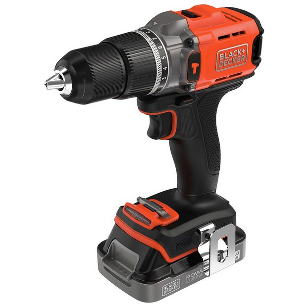 Buy Black Decker 18V Cordless Hammer Drill Drills Argos