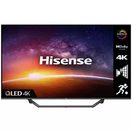 Hisense 58 Inch 58A7GQTUK Smart 4K UHD HDR QLED Freeview TV