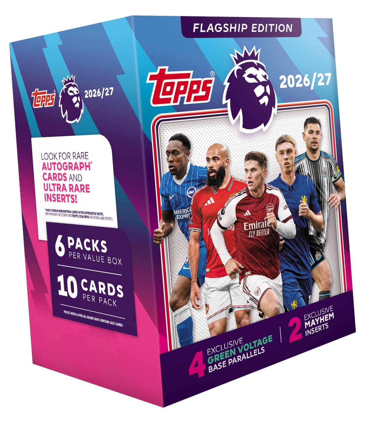 Topps Flagship Premier League 2026-27 Value Box Trading Cards