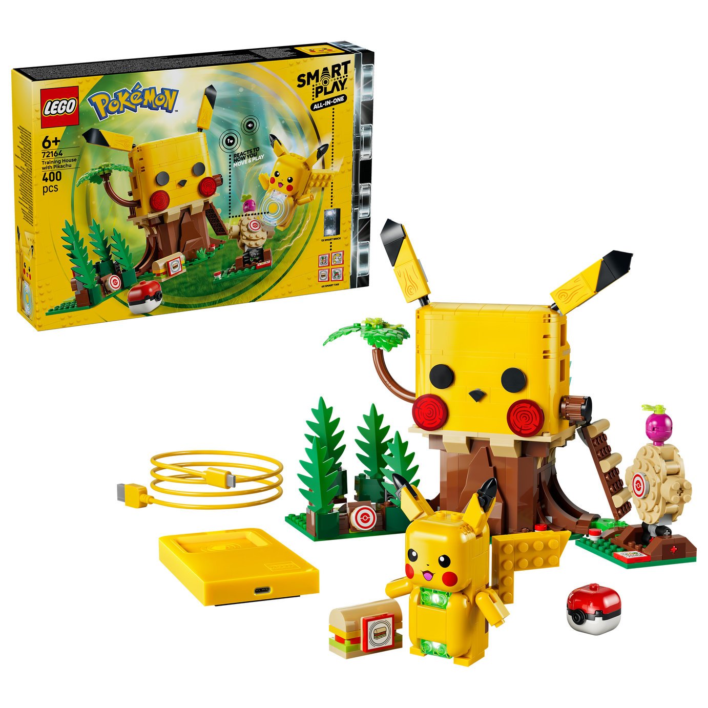 LEGO Pokémon SMART Play: Training House with Pikachu 72164 PREORDER