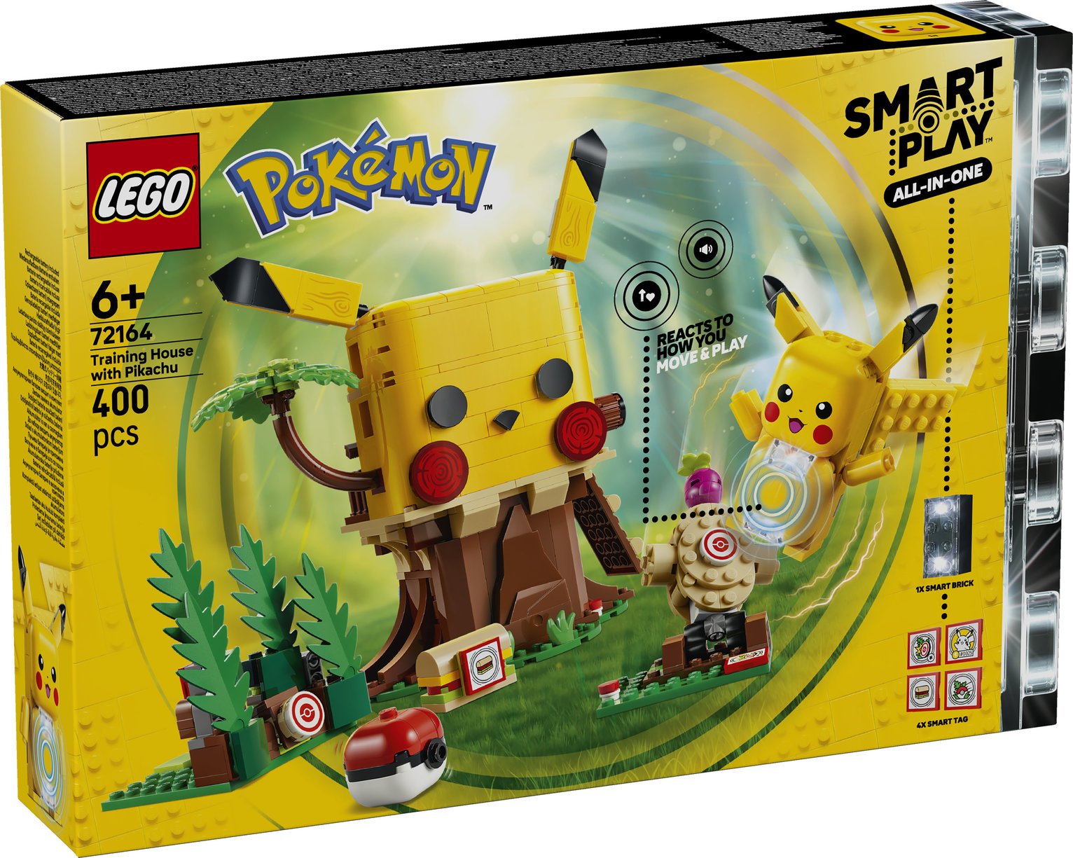 LEGO Pokémon SMART Play: Training House with Pikachu 72164 PREORDER