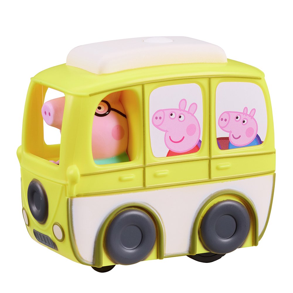 Peppa Pig Whizz Around Daddys Little Camper Yellow Van 