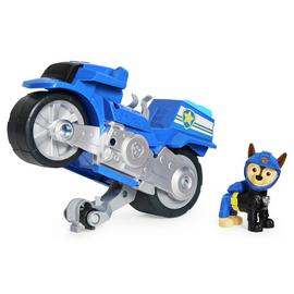 PAW Patrol's Chase and his Moto Pups Deluxe Vehicle