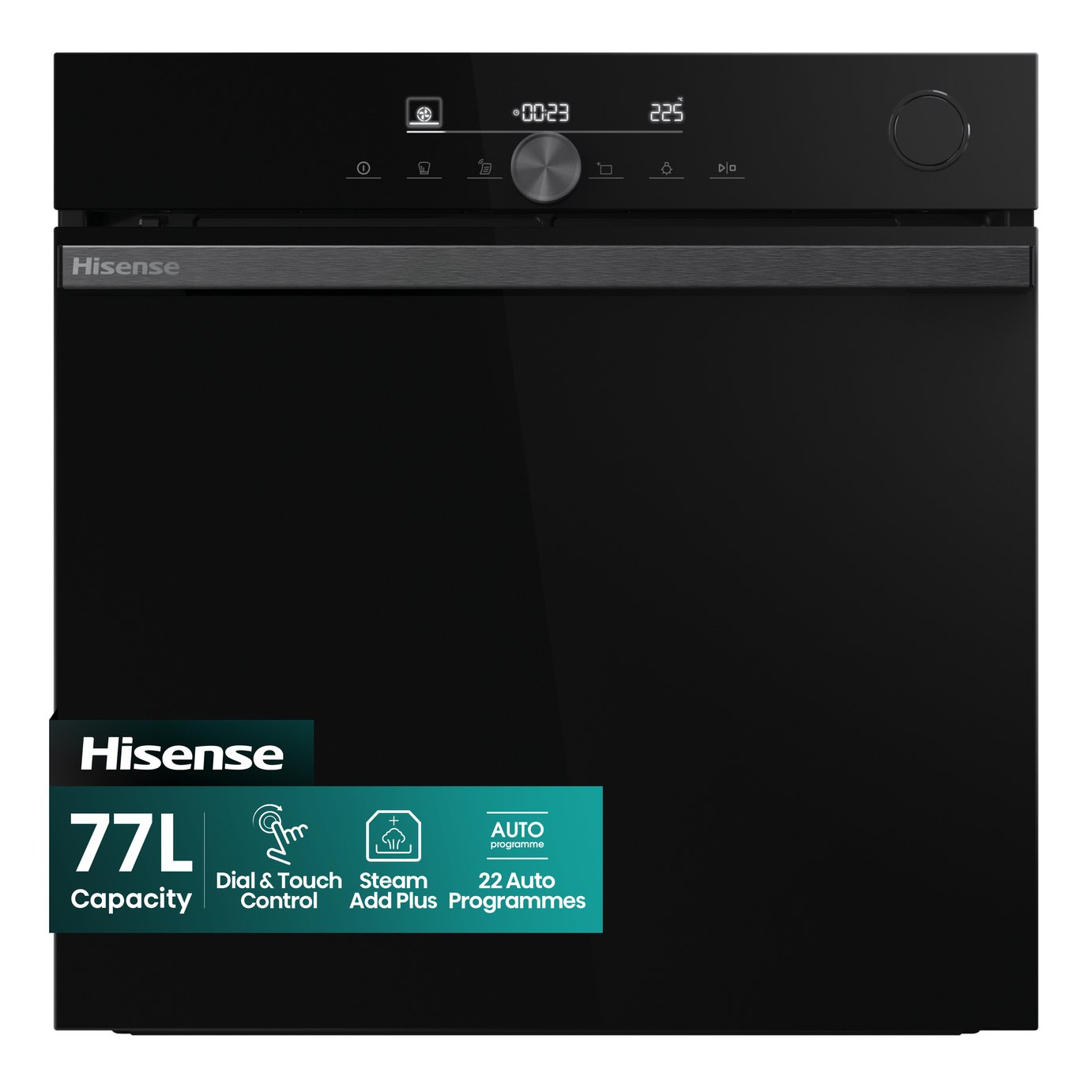 Hisense BSA66331PBDGUK Built-In Single Electric Oven - Black