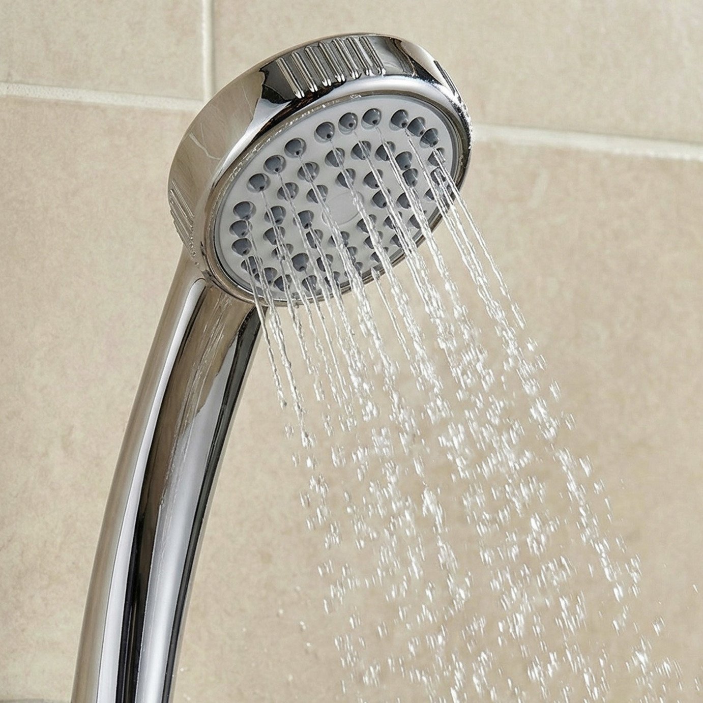 Aqualona Aqua Spray 1 Function Shower Head - Chrome