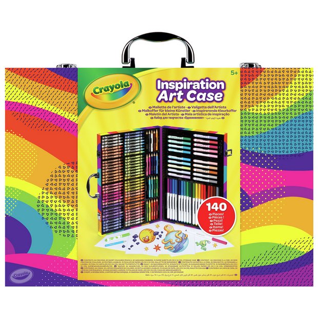 Crayola 155 Pieces Complete Artist Briefcase Multicolor