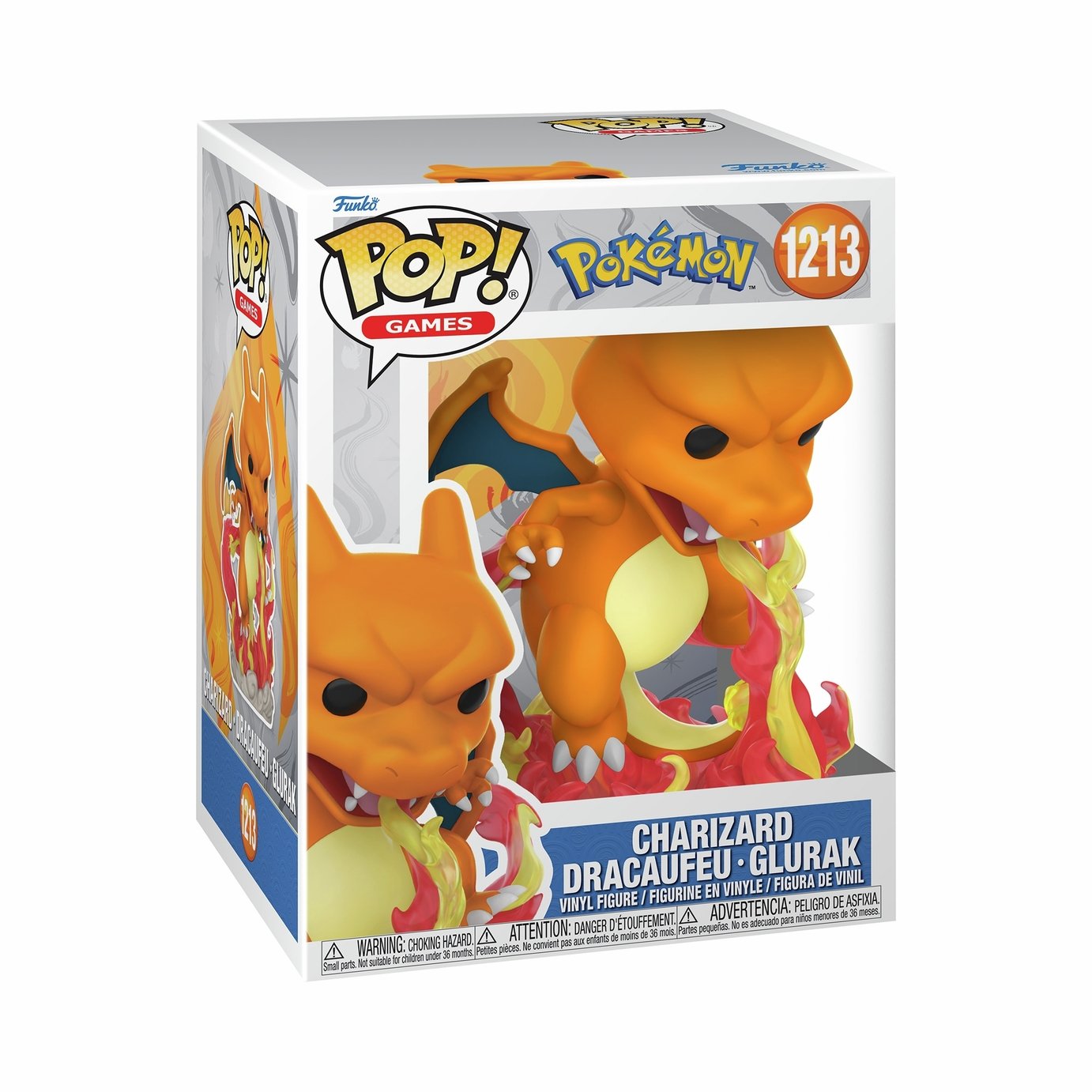 Pokemon POP Games Charizard 6.6 Inch Action Figure