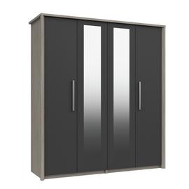 Fully top assembled wardrobes