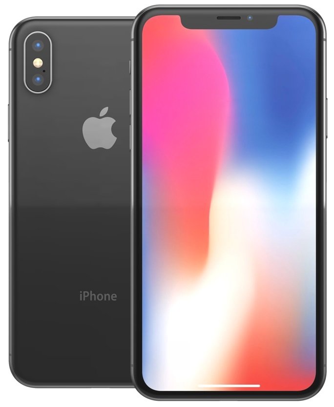 SIM Free Refurbished iPhone X 64GB Mobile Phone - Space Grey