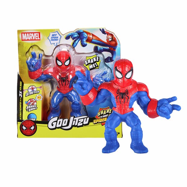 GOOSKY STUDIO セット Buy Goo Jit Zu MARVEL Shake ?N Shout Spider?Man Playset | Playsets