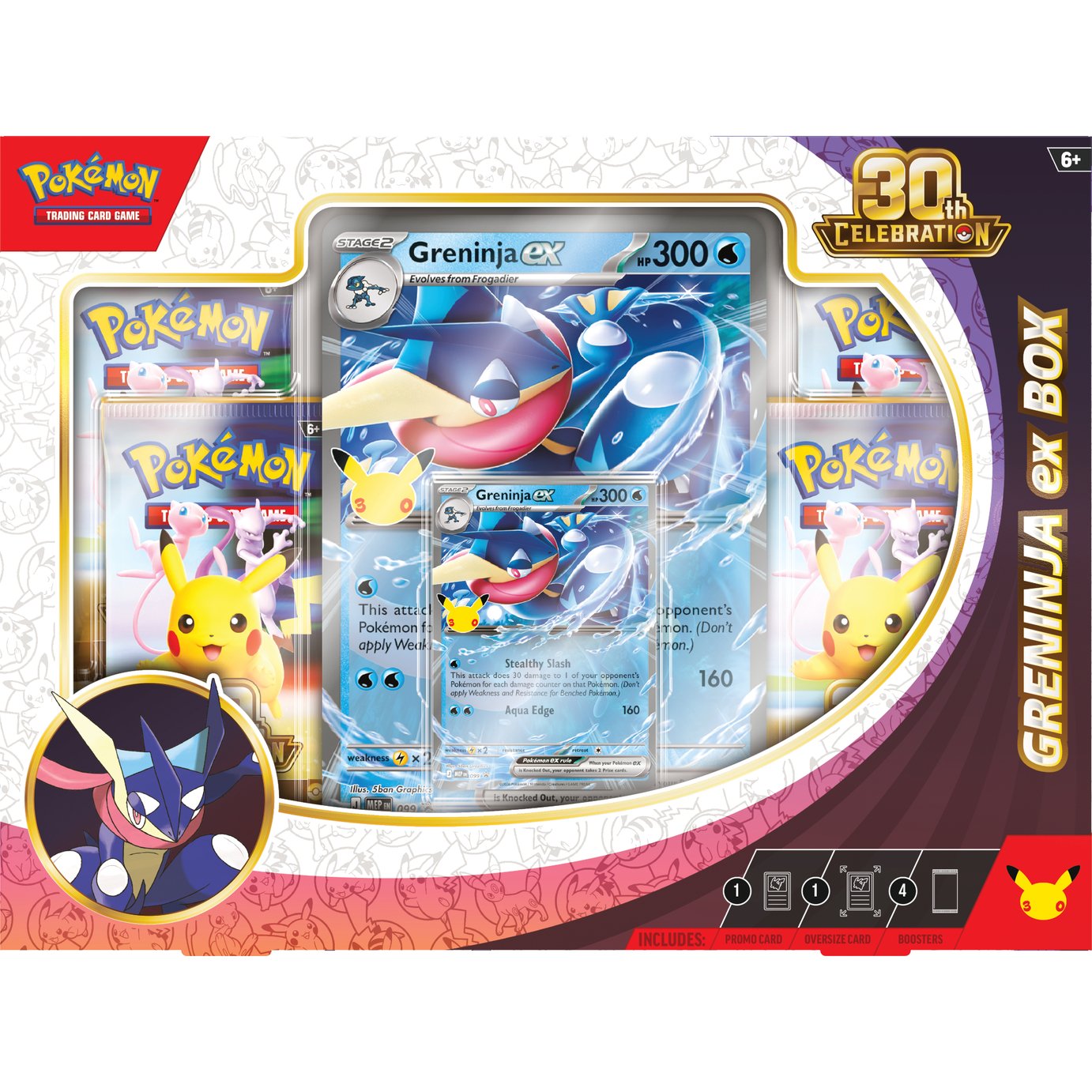 Pokémon TCG Booster Packs Greninja ex Box Trading Card