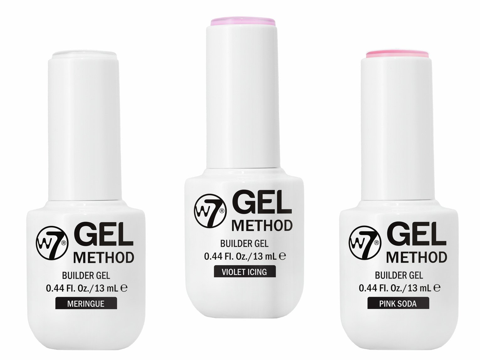 W7 Gel Builder French Collection Gel Polish Set
