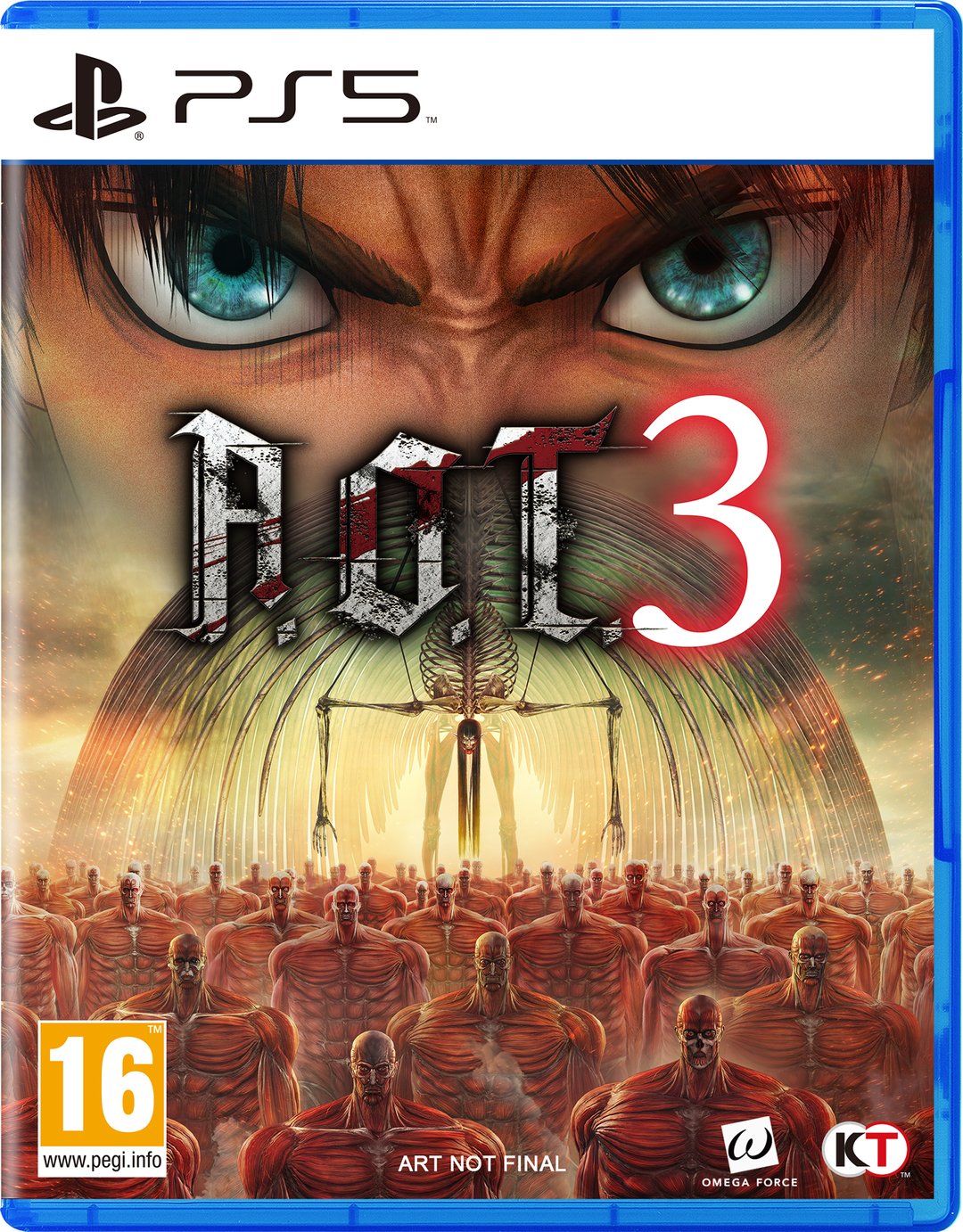 A.O.T. 3 PS5 Game Pre-Order