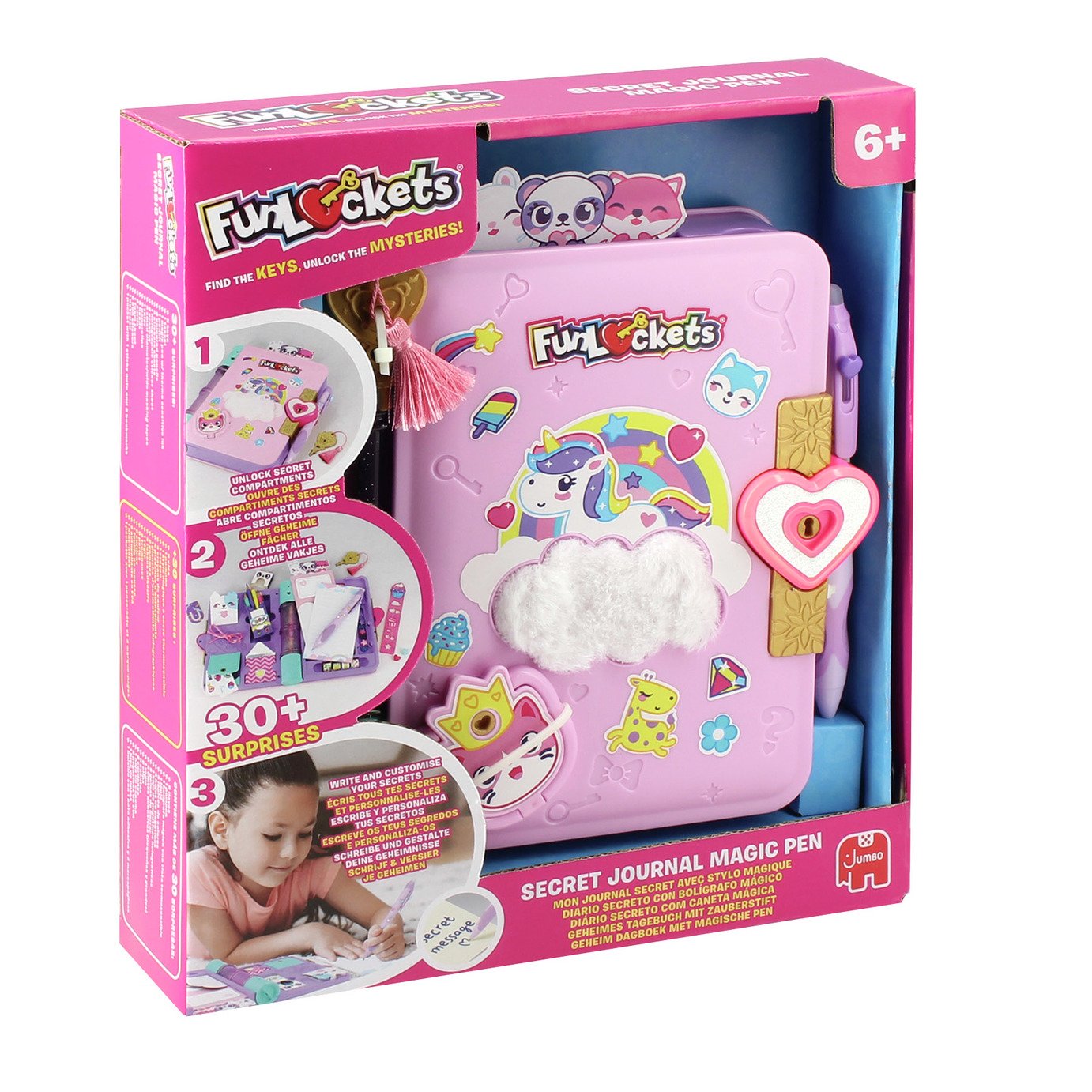 Funlockets Secret Journal and Magic Pen Set