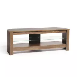 AVF Grey Oak TV Stand With Glass Shelf Up To 55 Inch