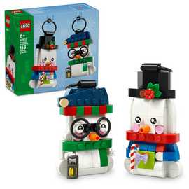 LEGO Snowman Ornaments Toy - Christmas Crafts for Kids 40812