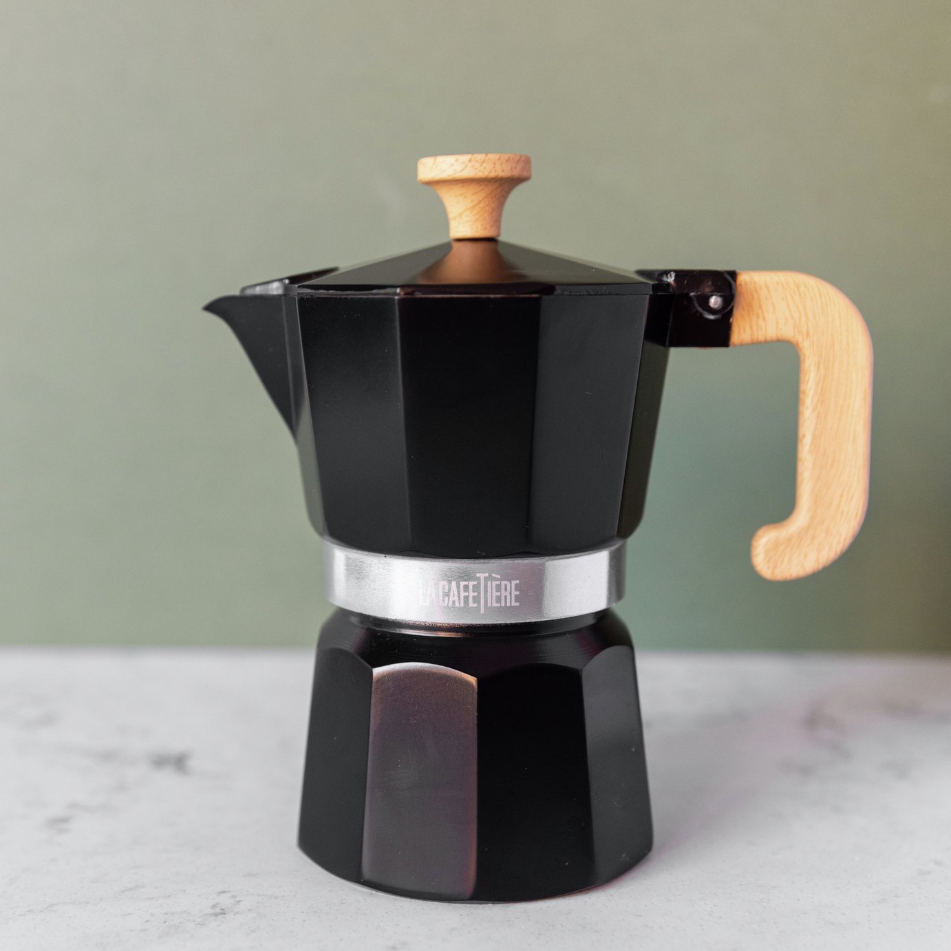 La Cafetiere Venice 6 Cup 290ml Espresso - Black