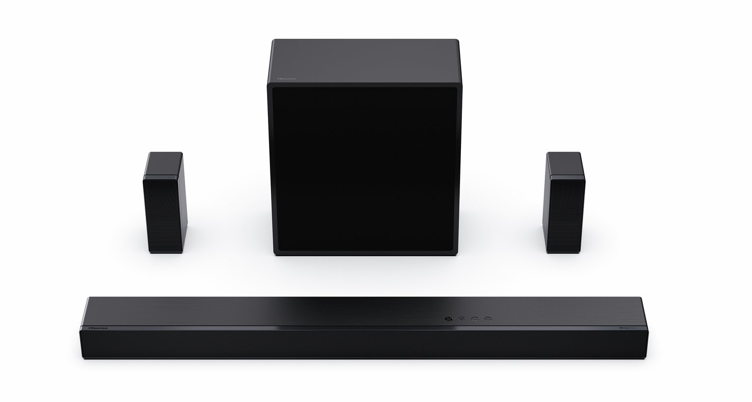 Hisense SUR15S 5.1Ch Soundbar with Wireless Subwoofer and Rear Speakers