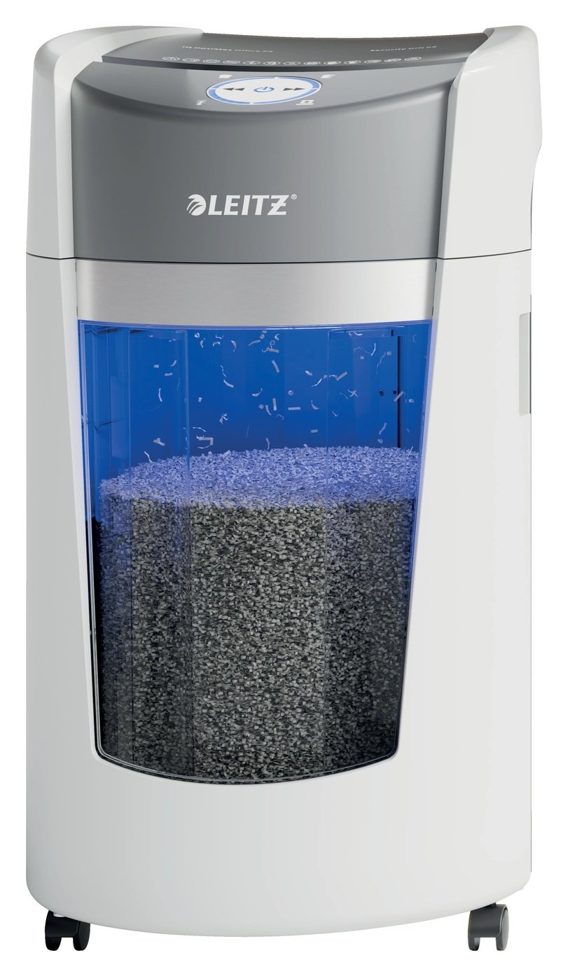 Leitz IQ Optimax 10 Sheets 35 Litre P5 Cross Cut Shredder