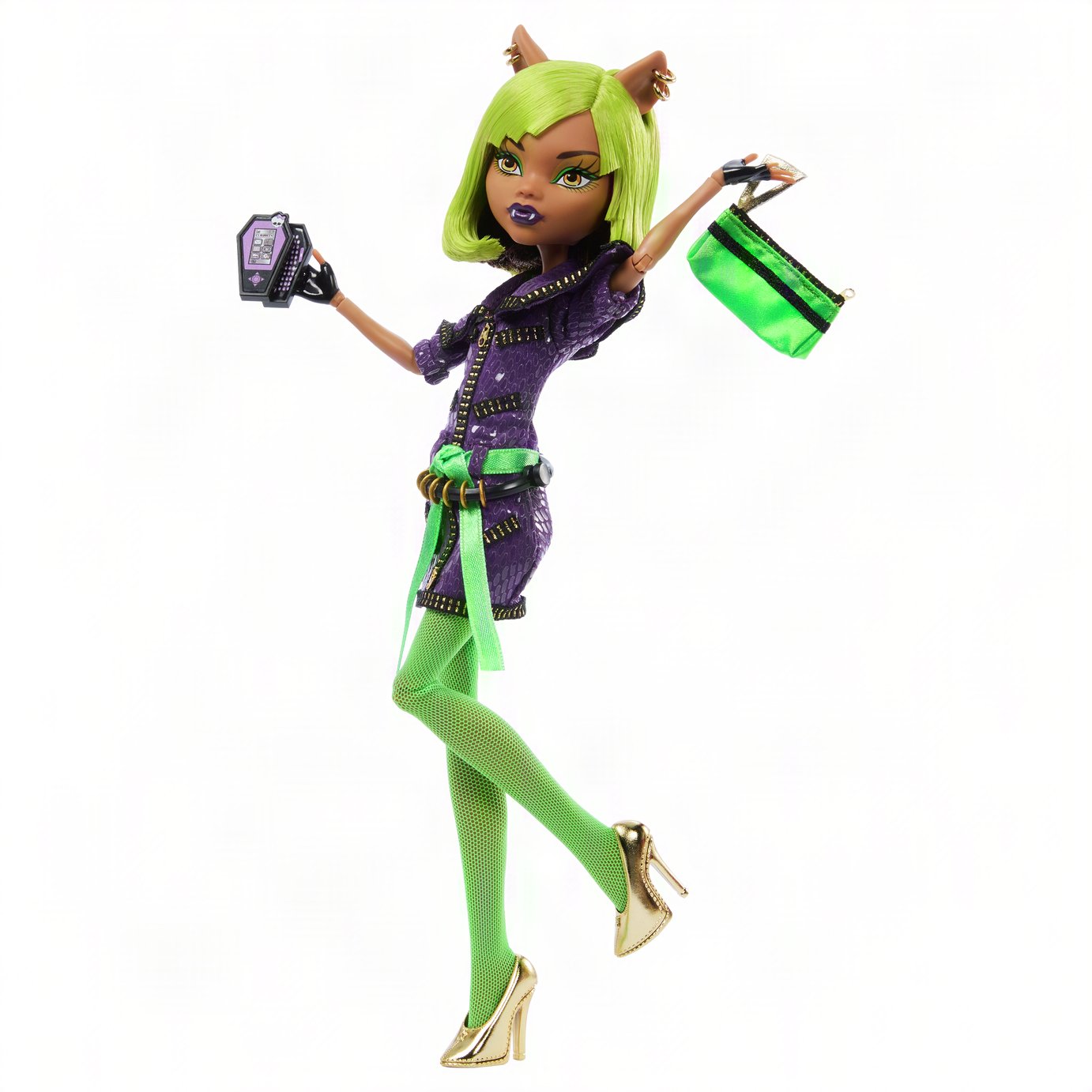 Monster High Dawn of the Dance Clawdeen Wolf Reproduction Doll with Accessories