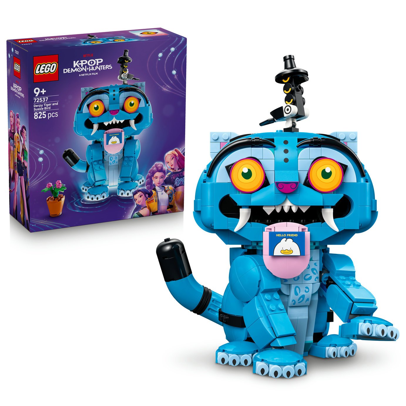 LEGO KPop Demon Hunters Derpy Tiger and Sussie Bird 72537