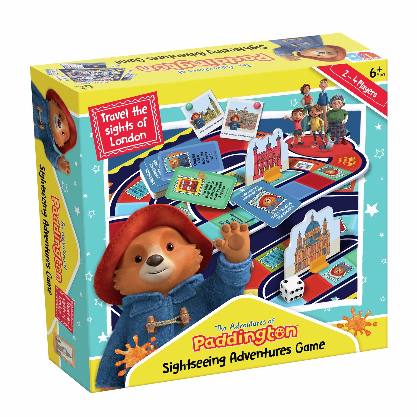 University Games Paddington Sightseeing Adventures Board Game