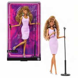 Whitney Houston Barbie Signature Collectable Doll, Wearing Iconic Dress