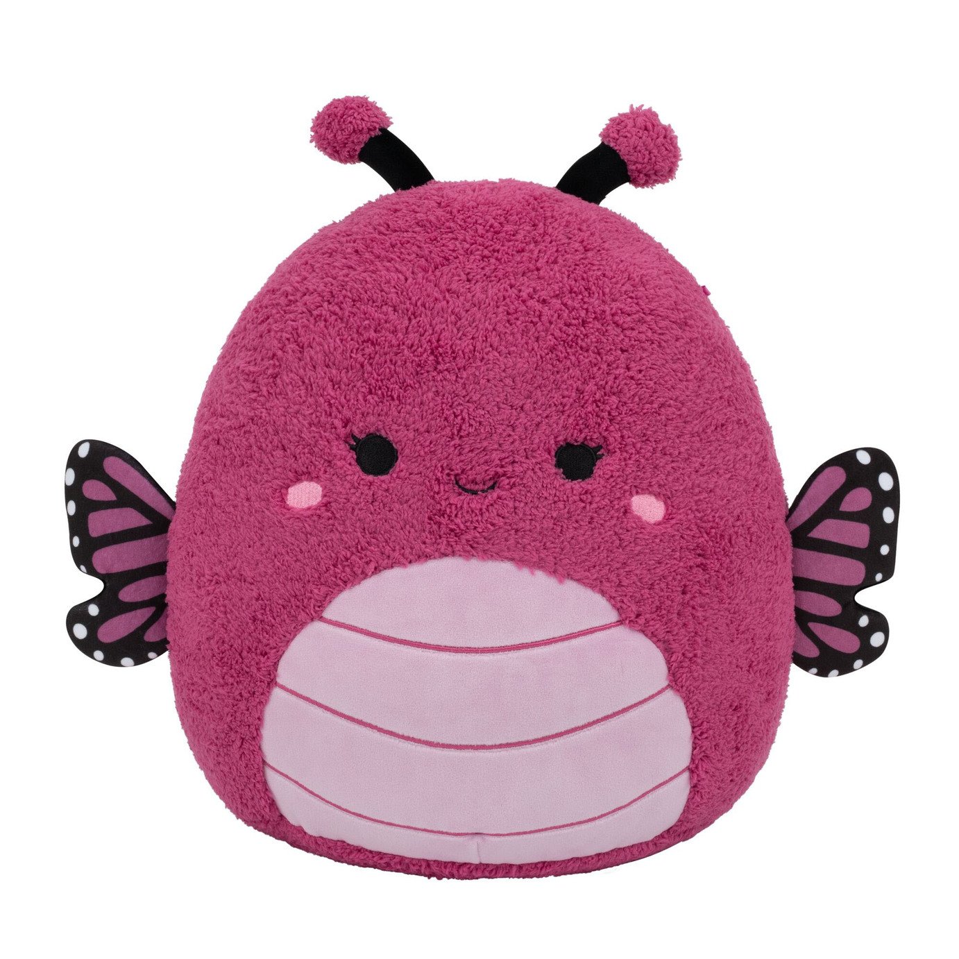 Squishmallows Original Marcelina the Pink Monarch Butterfly 12 Inch Soft Toy
